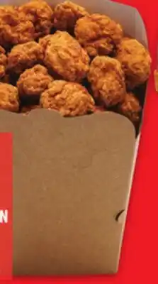 Metro FRESH 2 GO POPCORN CHICKEN AND WAFFLE FRIES COMBO offer