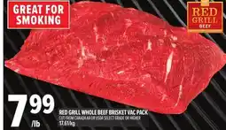Metro RED GRILL WHOLE BEEF BRISKET VAC PACK offer