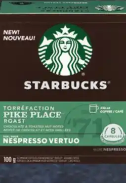 Metro STARBUCKS VERTUO COFFEE CAPSULES offer