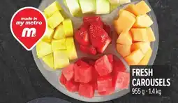 Metro FRESH CAROUSELS offer