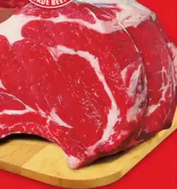 Metro RED GRILL PRIME RIB ROAST CHEF STYLE OR VALUE PACK RIBEYE STEAK offer