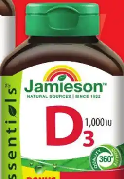 Metro JAMIESON VITAMIN C OR D offer