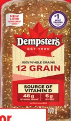 Metro DEMPSTER'S WHOLE GRAIN BREADS offer