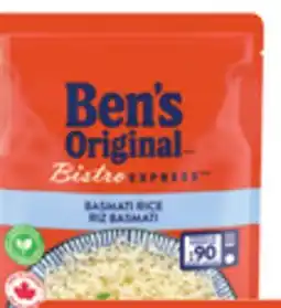 Metro BEN'S ORIGINAL RICE OR TASTY BITE SIDE DISHES offer