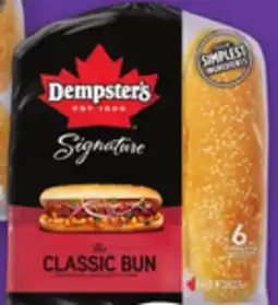 Metro DEMPSTER'S SIGNATURE BUNS offer