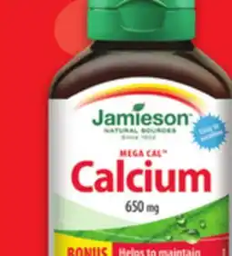 Metro JAMIESON B12 OR CALCIUM offer