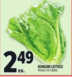 Metro ROMAINE LETTUCE offer