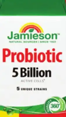 Metro JAMIESON OMEGA 3 OR PROBIOTIC offer