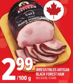 Metro IRRESISTIBLES ARTISAN BLACK FOREST HAM offer