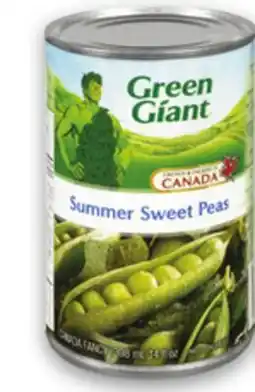 Metro GREEN GIANT VEGETABLES offer