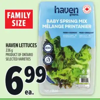 Metro HAVEN LETTUCES offer