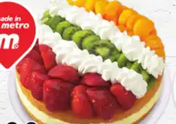 Metro FRONT STREET BAKERY TRIPLE FRUIT OR TRIPLE STRAWBERRY BOSTON CAKES offer