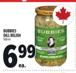 Metro BUBBIES DILL RELISH offer