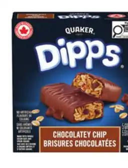 Metro QUAKER DIPPS OR CHEWY BARS offer