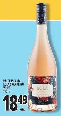 Metro PELEE ISLAND LOLA SPARKLING WINE offer