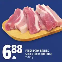 Metro FRESH PORK BELLIES SLICED OR BY THE PIECE offer