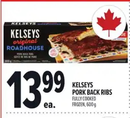 Metro KELSEYS PORK BACK RIBS offer