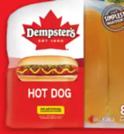 Metro DEMPSTER'S HOT DOG OR HAMBURGER BUNS offer