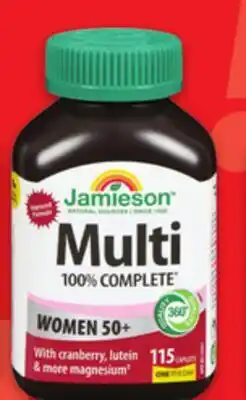 Metro JAMIESON MULTIVITAMINS offer