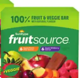 Metro SUN RYPE VEGGIE-FRUIT BAR offer