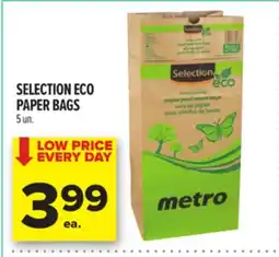 Metro SELECTION ECO PAPER BAGS offer