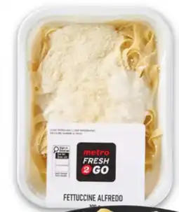 Metro FRESH 2 GO FRESH PASTA, ENTRÉES OR APPETIZERS offer