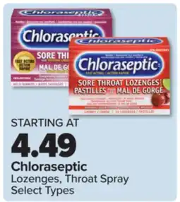 PharmaChoice Lozenges, Throat Spray offer