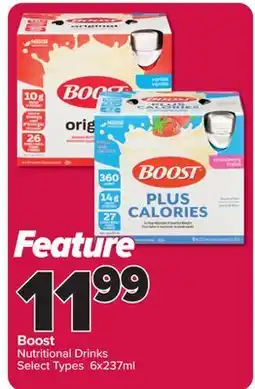 PharmaChoice Boost Nutritional Drinks offer