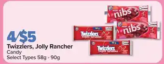 PharmaChoice Twizzlers, Jolly Rancher Candy offer