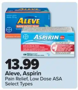 PharmaChoice Aleve, Aspirin offer