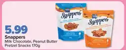 PharmaChoice Snappers Milk Chocolate, Peanut Butter Pretzel Snacks offer