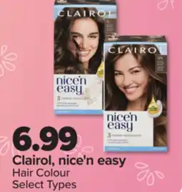 PharmaChoice Clairol, nice'n easy Hair Colour offer
