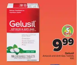 PharmaChoice Gelusil Antacid and Anti-Gas Tablets offer