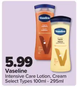 PharmaChoice Vaseline Intensive Care Lotion, Cream offer