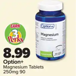 PharmaChoice Option+ Magnesium Tablets offer