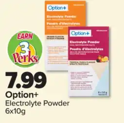 PharmaChoice Option+ Electrolyte Powder offer