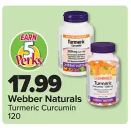 PharmaChoice Webber Naturals Turmeric Curcumin offer