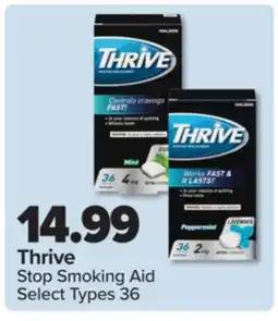 PharmaChoice Thrive Stop Smoking Aid offer