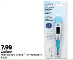 PharmaChoice Option+ High Speed Digital Thermometers offer