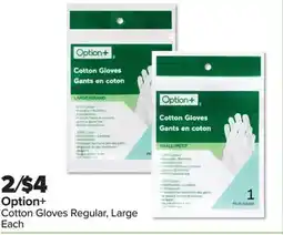 PharmaChoice Option+ Cotton Gloves offer