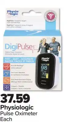 PharmaChoice Physiologic Pulse Oximeter offer