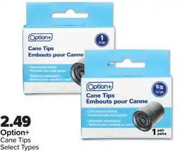 PharmaChoice Option+ Cane Tips offer