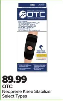 PharmaChoice OTC Neoprene Knee Stabilizer offer
