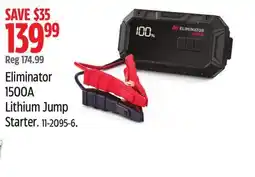 Canadian Tire MotoMaster 1500A Lithium Jump Starter offer