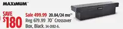 Canadian Tire MAXIMUM Crossover Box offer