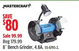 Canadian Tire MASTERCRAFT 8 Bench Grinder offer