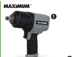 Canadian Tire MAXIMUM ½ Impact Wrench with Built-In Regulator offer
