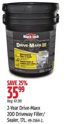 Canadian Tire Black Jack 2-Year Drive-Maxx 200 Driveway Filler/ Sealer offer