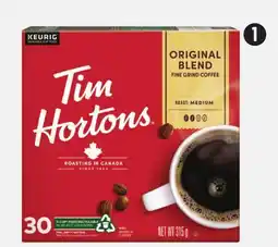 Canadian Tire Tim Hortons Selected K-Cup Coffee Pods, 30-Ct offer