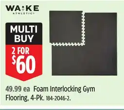 Canadian Tire Foam Interlocking Gym Flooring offer